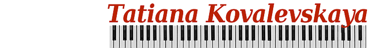 Tatiana Kovalevskaya - Anspruchsvoller Klavierunterricht